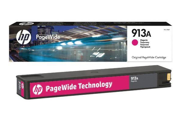 купить Картридж струйный HP F6T78AE 913A Magenta Original PageWide Cartridge в Алматы