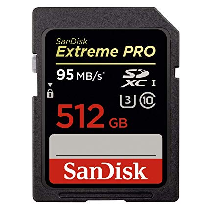 купить Карта памяти SD 512GB Class 10 U3 SanDisk SDSDXPA-512G-G46 в Алматы