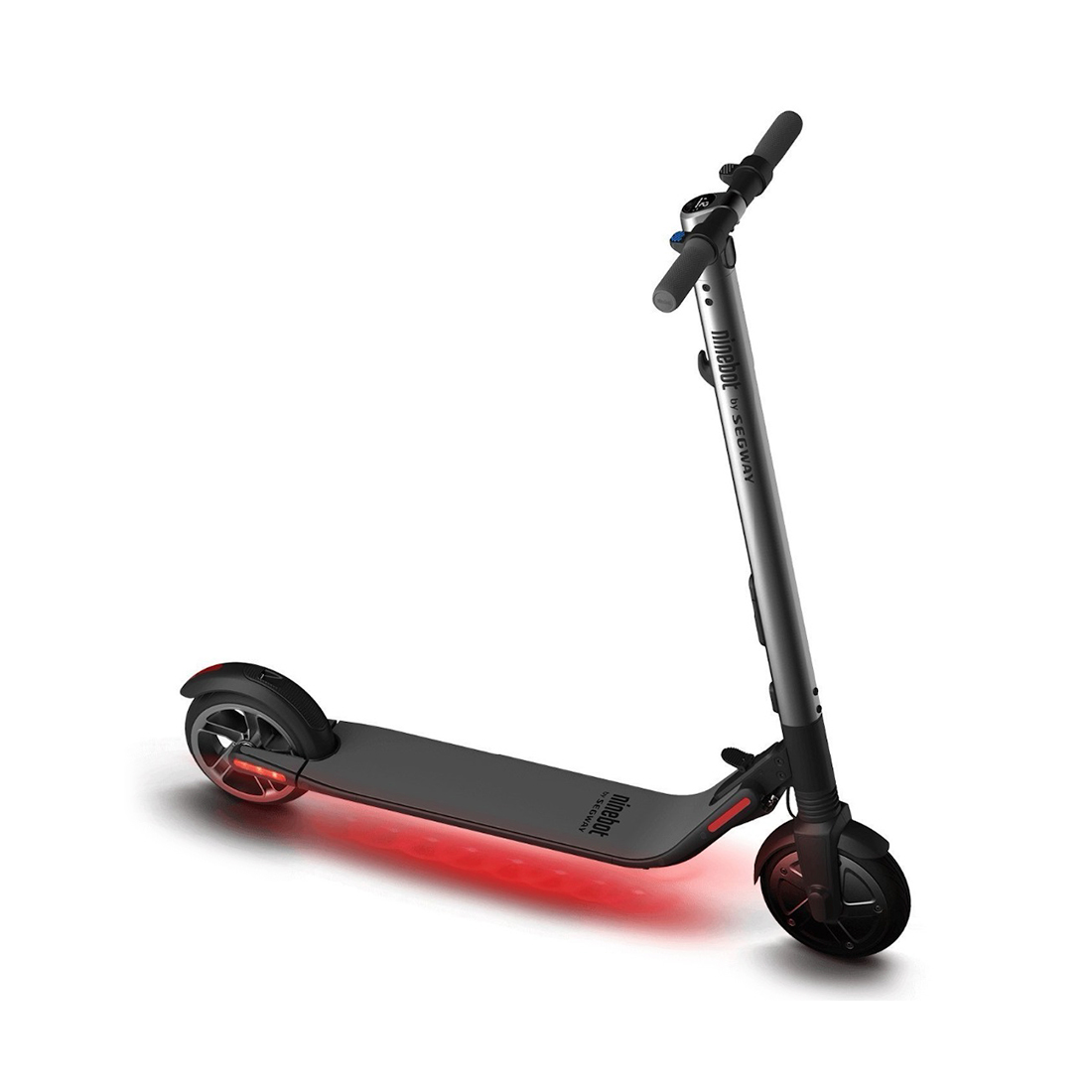 купить Электросамокат, Ninebot, KickScooter ES2, Более 25 км пути, Двойная система торможения, Складной дизайн, 250 Вт, Скорость:до 20 км/ч, До 25 км в пути, 11.3 кг, Темно-серый в Алматы