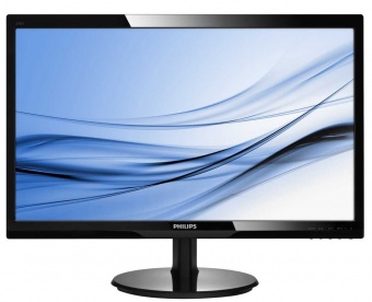 купить Монитор LCD 24** 16:9 1920х1080 TN, nonGLARE, 250cd/m2, H170&deg;/V160&deg;, 10М:1, 16,7M Color, 1ms, VGA, DVI, HDMI,Tilt, 2Y, Black в Алматы