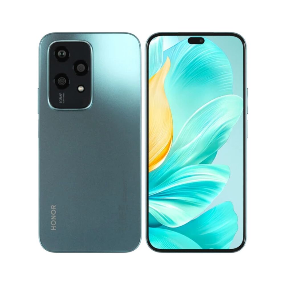 купить Смартфон Honor 200 Lite 8/256, Мерцающий голубой ((Cyan Lake) Зелёный) в Алматы