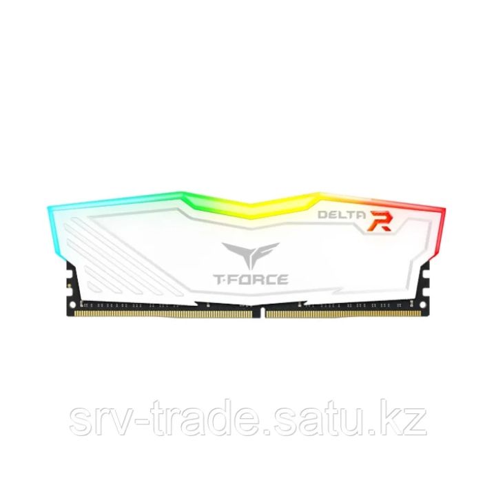 купить Оперативная память 16GB 3200MHz DDR4 Team Group DELTA RGB CL16 TF4D416G3200HC16F01 White в Алматы