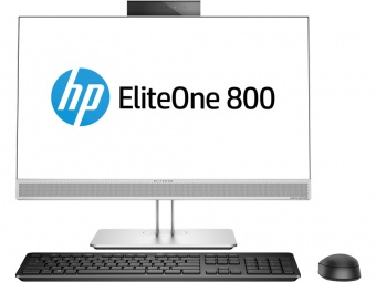 купить Моноблок HP 4KX15EA EliteOne 800G4 AiO,23.8 FHD NT,i7-8700,8Gb,256Gb,W10P64,Wi-Fi+BT,3yw,Spk,2MP Cam,Wreless kbd & mouse в Алматы