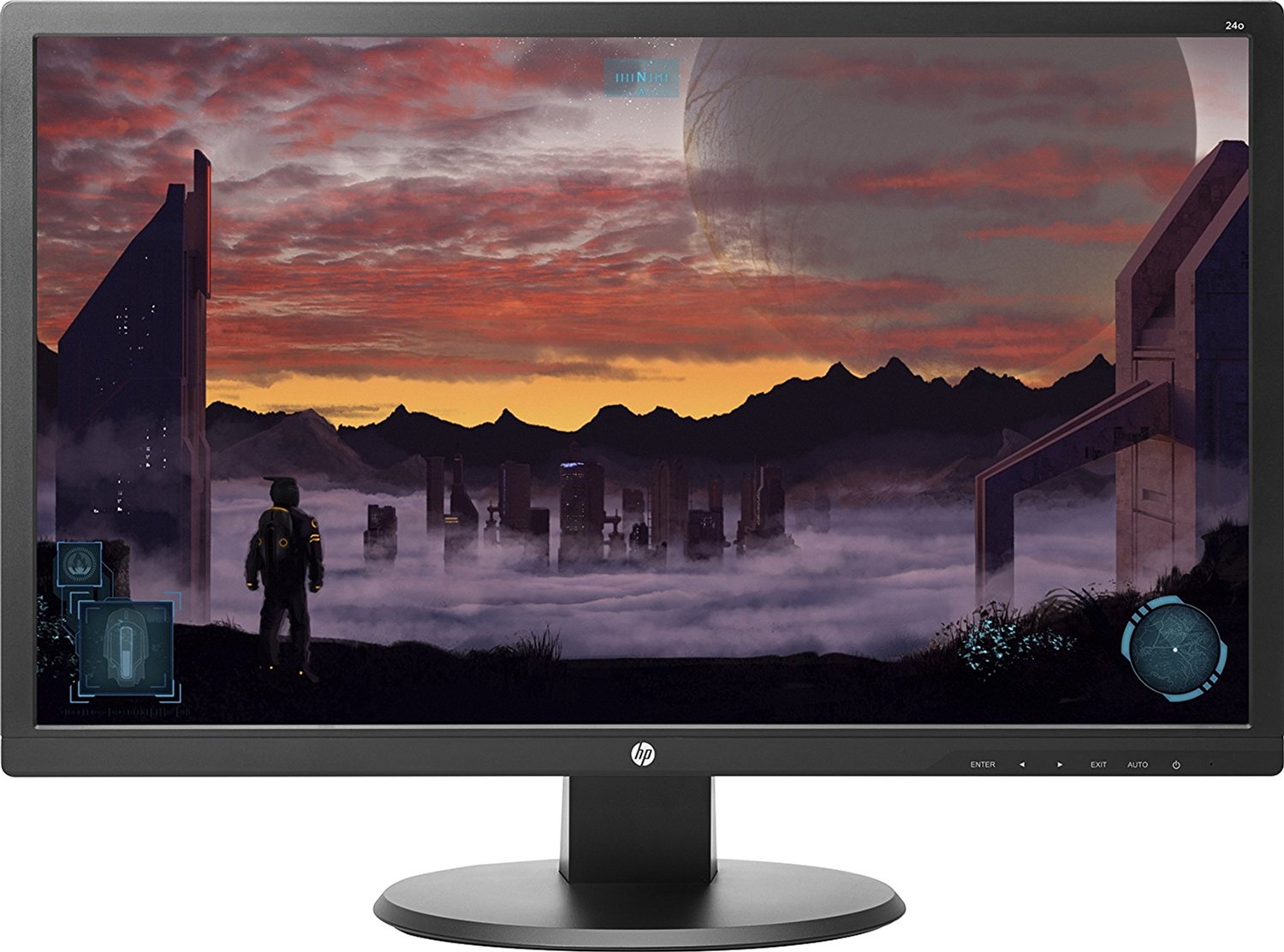 купить Монитор 24* LED HP X0J60AA, 16:9, 1920x1080, 250cd/m2, 170°/160°, 1000:1, 1ms, VGA, DVI-D, HDMI в Алматы