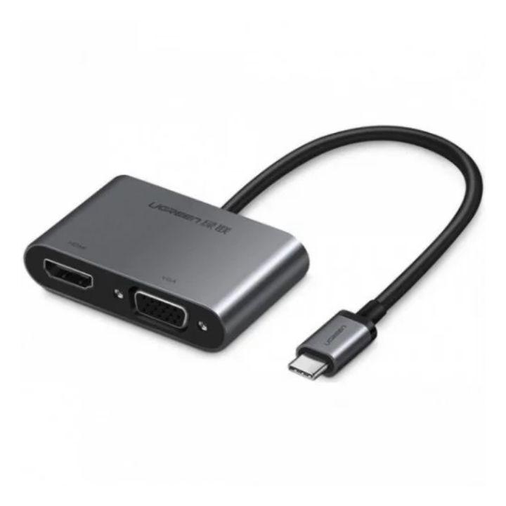 купить Конвертер Ugreen CM195 USB-C To HDMI+2*USB 3.0 A+SD/TF+PD Converter, 70411 в Алматы