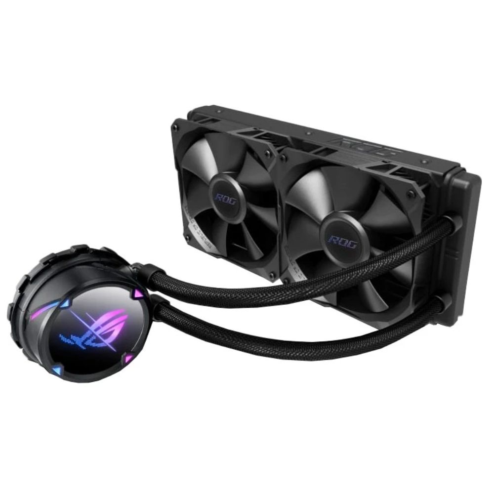 Asus rog strix lc ii. ASUS ROG Strix LC 240. ROG Strix LC II 240. Кулер ASUS ROG Ryuo 240