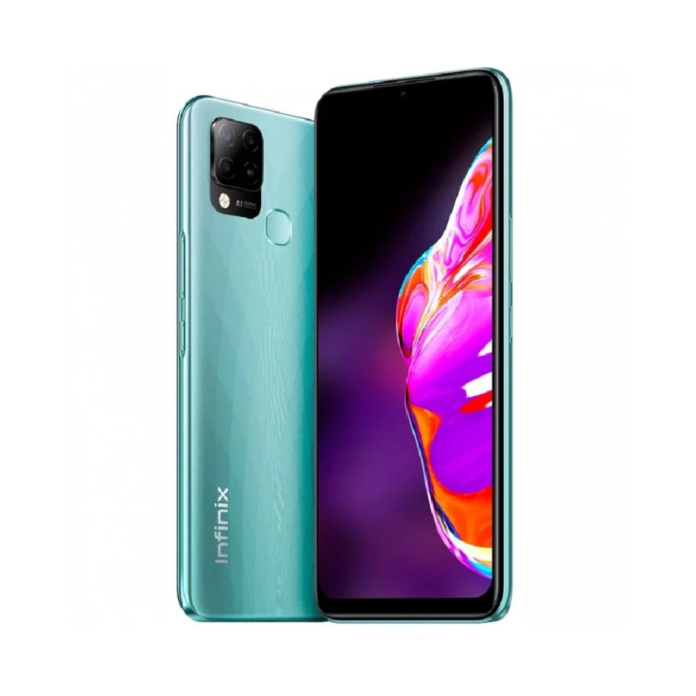 купить Смартфон Infinix HOT10T 4+128GB green в Алматы