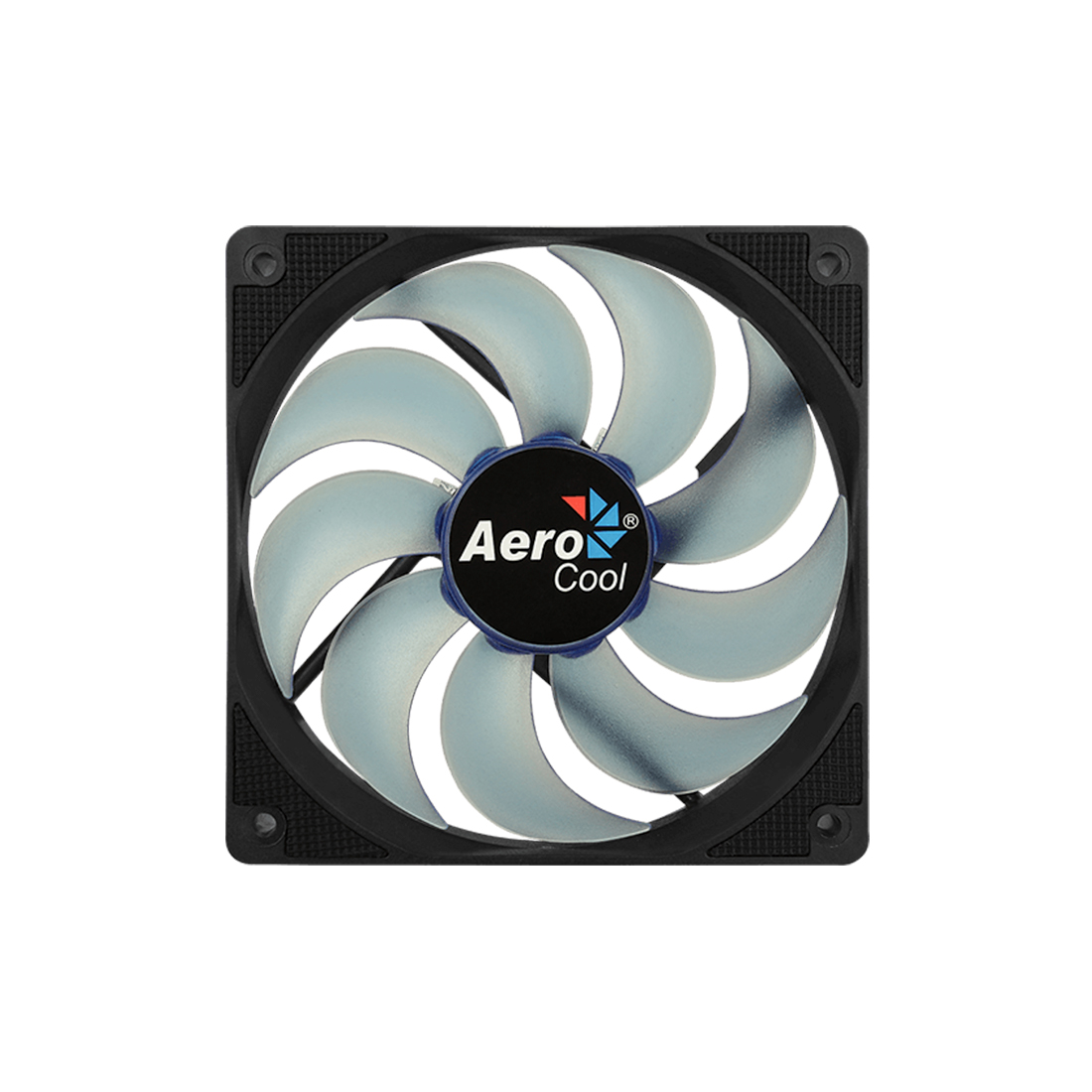 купить Кулер для компьютерного корпуса, AeroCool, Motion 12 plus Blue, 120мм, 1200&plusmn;10%об.мин, Molex 3pin, Габариты 120х120х25мм, Чёрно-Синий в Алматы