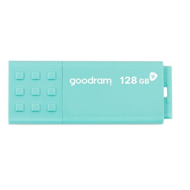 купить Флешка GOODRAM 128 GB UME3 USB3.0 Care Green (UME3-1280CRR11) в Алматы