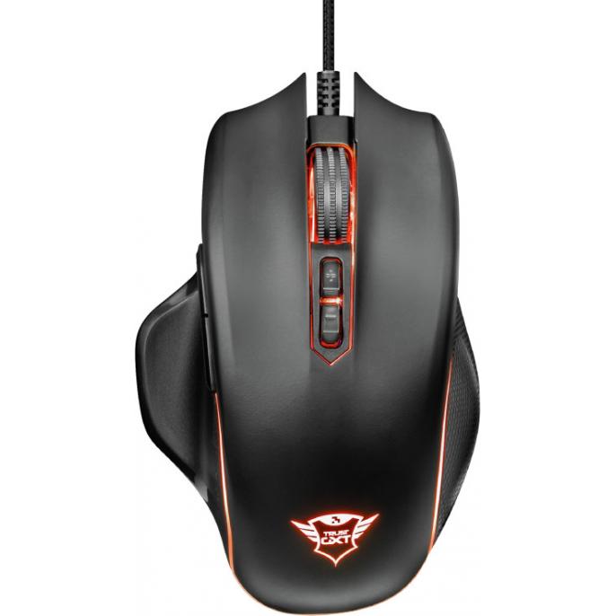 купить Мышь игровая Trust GXT168 Haze Illuminated RGB черная в Алматы