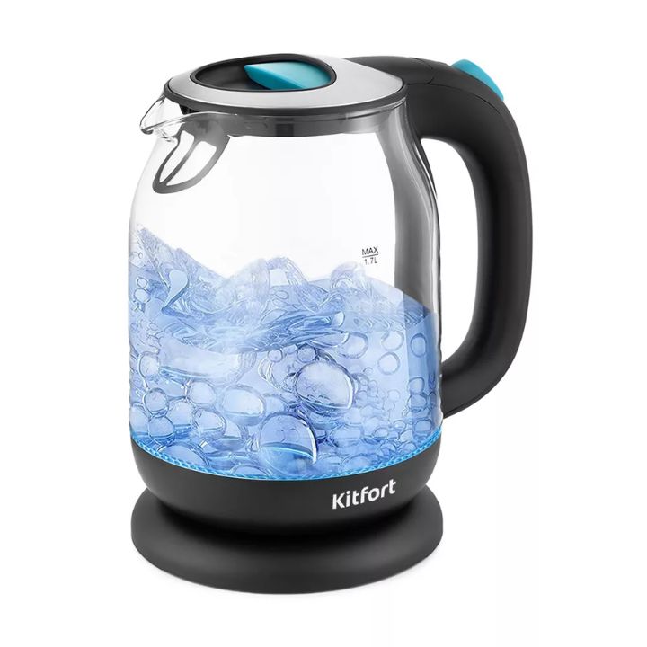 купить Чайник Kitfort КТ-654-1 (голубой) в Алматы