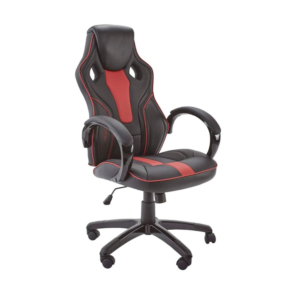 Купить Кресло геймерское XRocker Maverick, регул. высоты, 100кг, Black-Red в Алматы