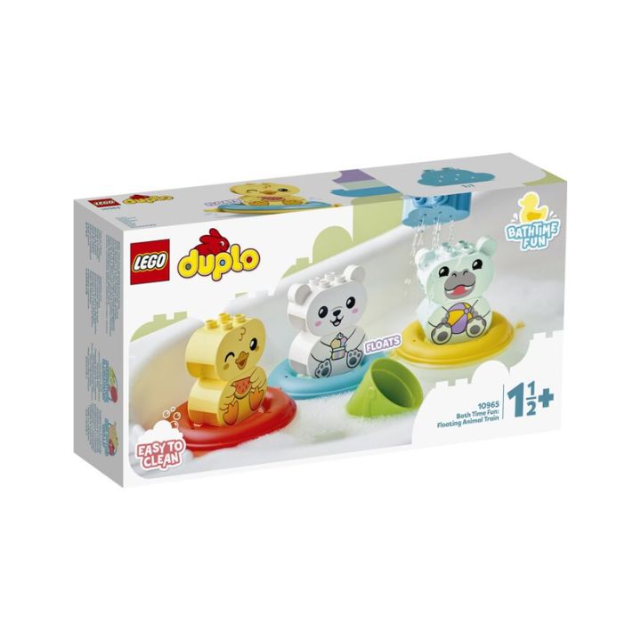 купить Конструктор LEGO DUPLO My First Приключения в ванной: плавучий поезд для зверей в Алматы