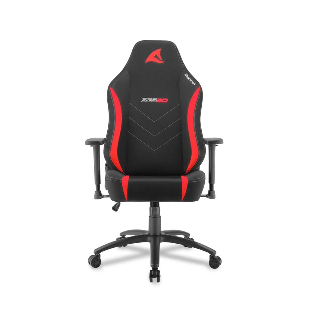 Купить Кресло геймерское Sharkoon Skiller SGS20 Fabric, Black-Red в Алматы