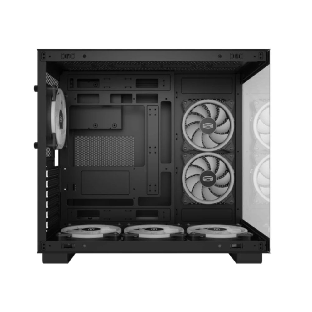 купить Корпус PCCooler C3Q500 BK ATX/mATX/ITX Type-C, USB3.0, USB2.0 Черный в Алматы