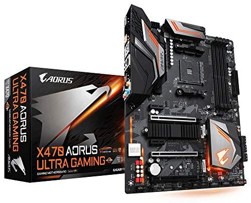 купить Материнская плата, Gigabyte, X470 AORUS Ultra Gaming (4719331802967), AM4, X470, 4xDDR4 2933, 6xSATA3, 2xM2.0, Raid, 1xHDMI, 3xPCI-Ex16, 2xPCI-Ex1, ATX в Алматы