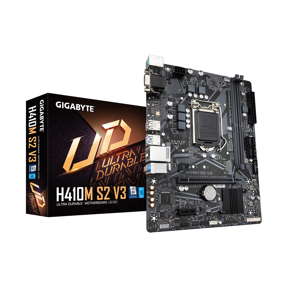 купить Материнская плата Gigabyte H410M S2 V3 в Алматы