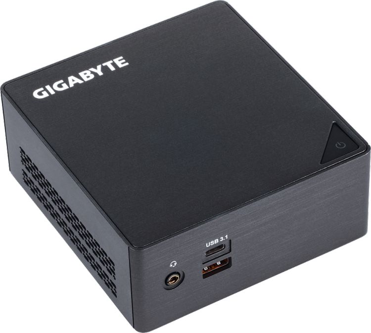 купить Неттоп GigaByte Brix GB-BKi5HA-7200 GB-XK5B6H, Ci5-7200U (2.5G), 2xDDR4 SODIMM, HD Graphics 620, 2xM.2, 1xHDMI, 1xminiD в Алматы