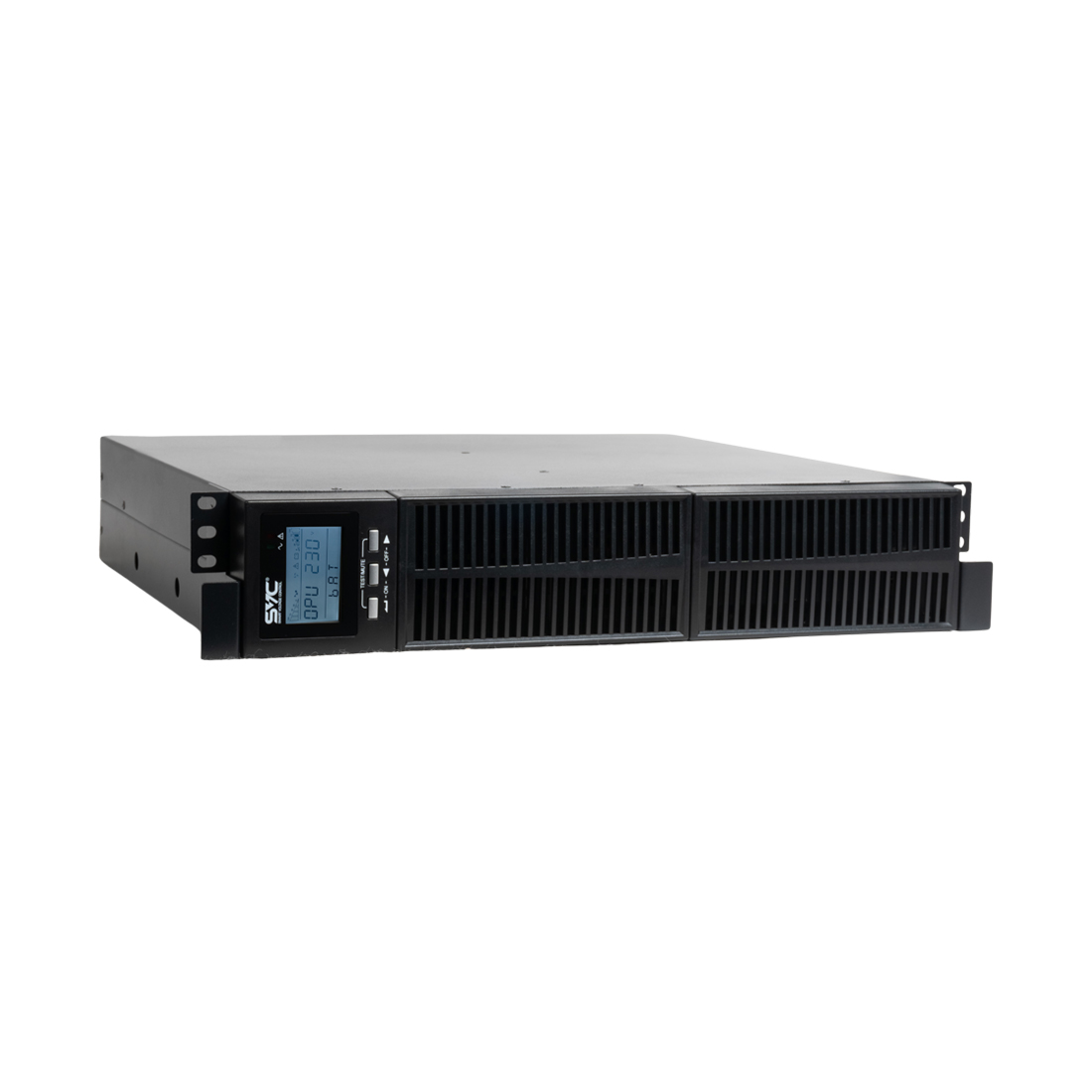 купить UPS SVC LRT-2KL-LCD, 2000VA, 1800W, 4x12V/9Ah, AVR 110-300V, 4xIEC-C13, 1xSchuko, USB, RS-232, RJ-45 в Алматы