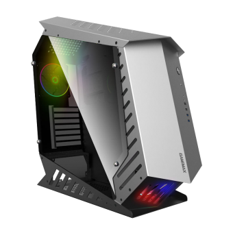 купить Корпус ПК без БП GameMax AUTOBOT <ATX,  3x120 Rainbow, 3.5x3, 2.5x3, Buttons 2, USB2.0x2, USB3.0x2, HD Audio  576x224x595mm> в Алматы