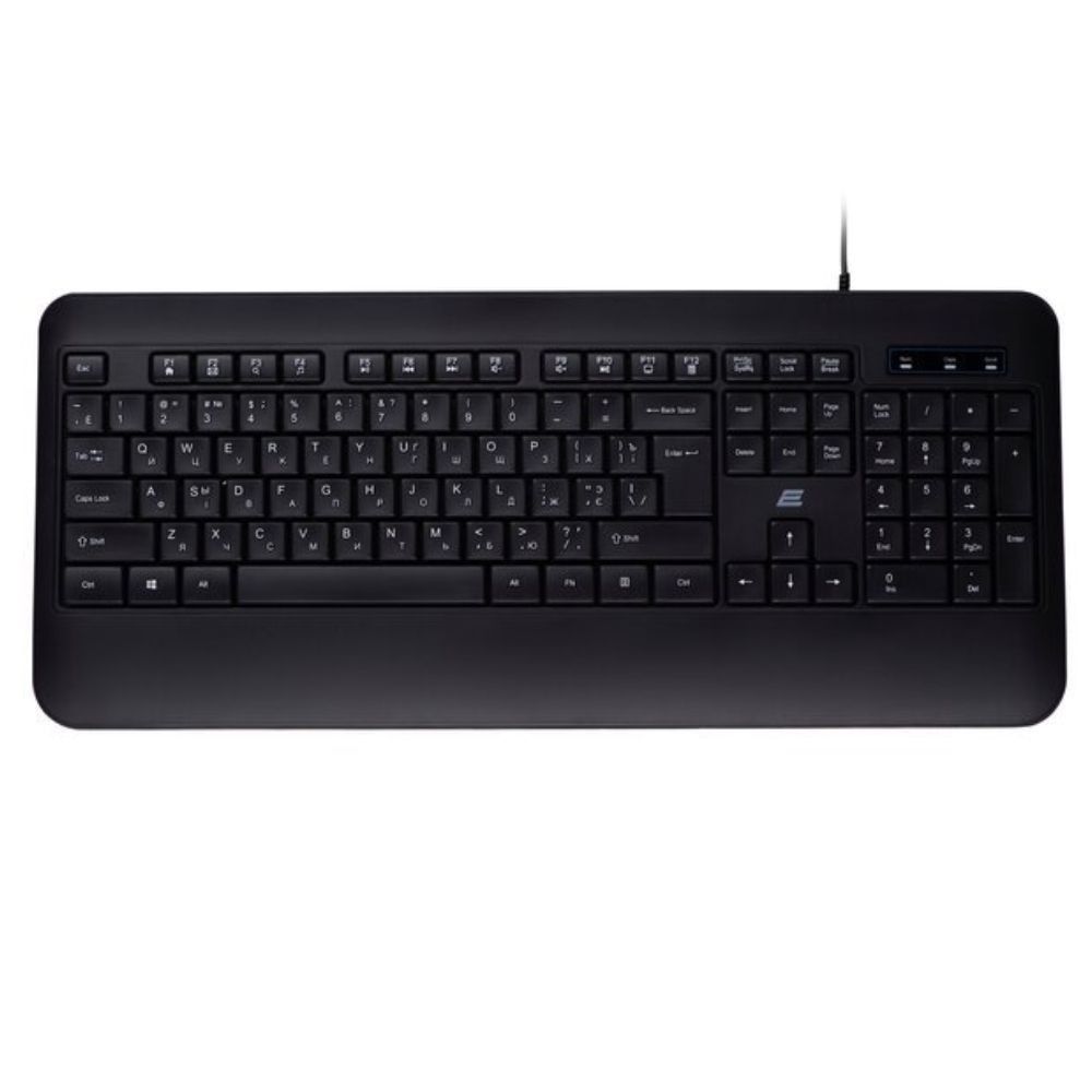 купить Клавиатура 2E KS109 USB Black&nbsp;2E-KS109UB в Алматы