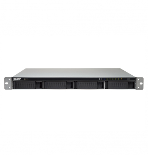 купить Сетевое оборудование QNAP Сетевой RAID-накопитель TS-432XU-2G EU-RU, 4 отсека 3,5*/2,5*, 2 порта 10 GbE SFP+, стоечное исполнение, 1 блок питания. ARM Cortex-A57 Annapurna Labs AL-324 1,7 ГГц, 2 ГБ DDR4. Направляющие в комплект поставки не входят. в Алматы