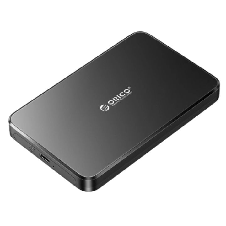 купить Внешний корпус HDD 2.5* ORICO 2588C3-V1-BK-EP <Type-C + SATA, SATA III, кабель 50см, BLACK> в Алматы
