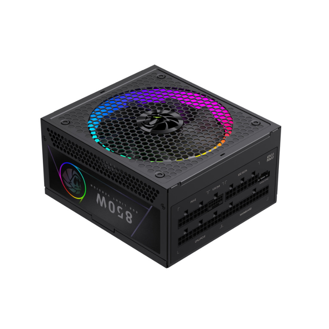 купить Блок питания Gamemax RGB-1050 PRO 5.1 BK Gold в Алматы