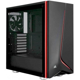 купить Компьютерный корпус Corsair Carbide SPEC-06 Tempered Glass ATX-Mini-ITX,Черный CC-9011144-WW в Алматы