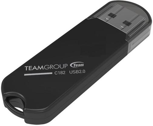 купить USB- Flash Team Group TEAM C182 DRIVE 16GB BLACK, TC18216GB01 в Алматы