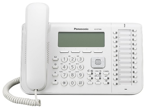купить Panasonic KX-DT546 Системный цифровой телефон. 6-строчный ЖК-дисплей с подсветкой / RU в Алматы