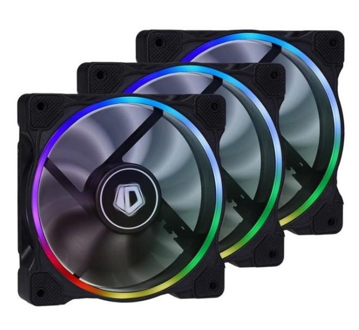 купить Вентилятор для корпуса ID-COOLING ZF-12025-RGB-TRIO в Алматы