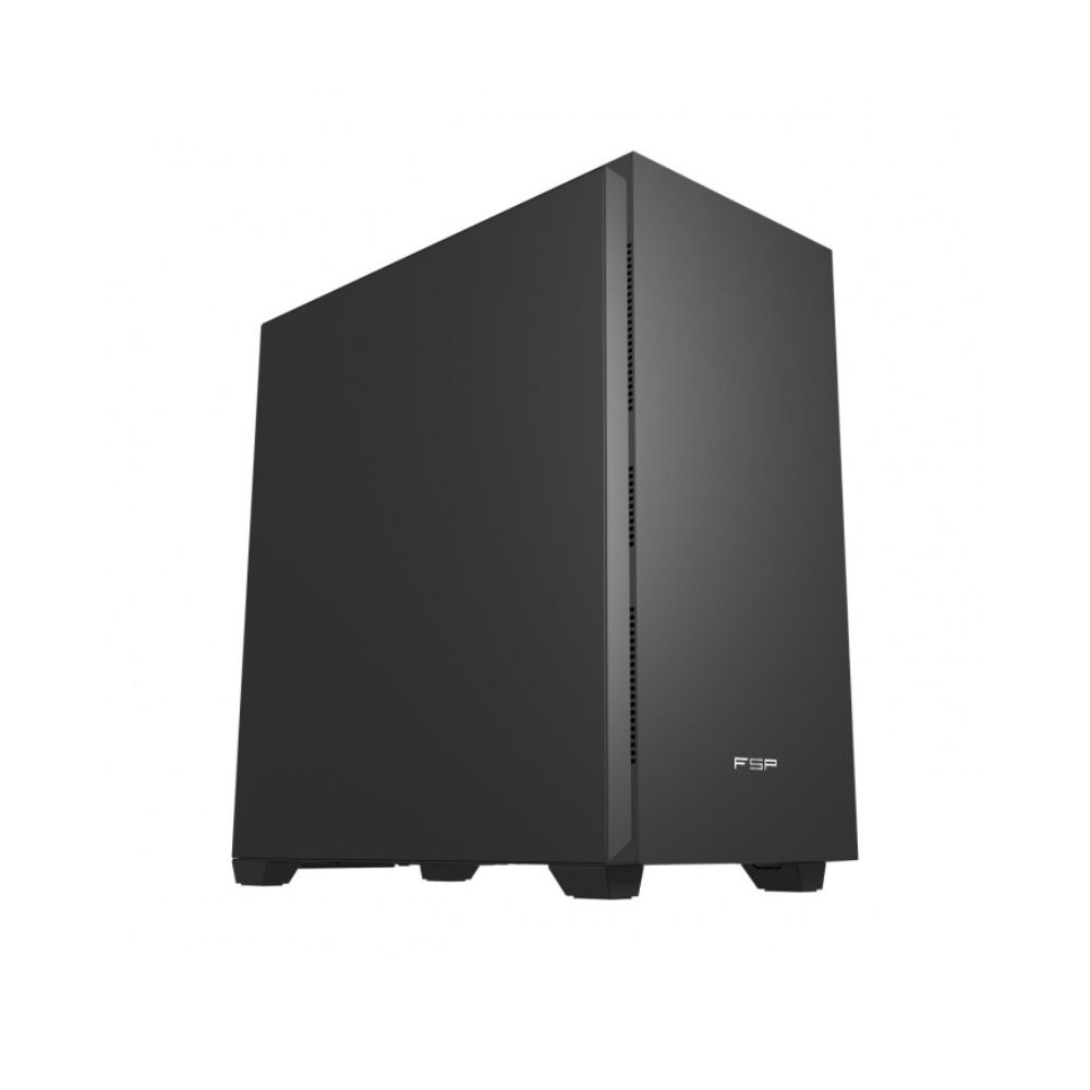 купить Корпус FSP U530-BS, ULTRA Tower ATX, VGA up to 375mm, 3xFAN Front, Without Window, Black в Алматы