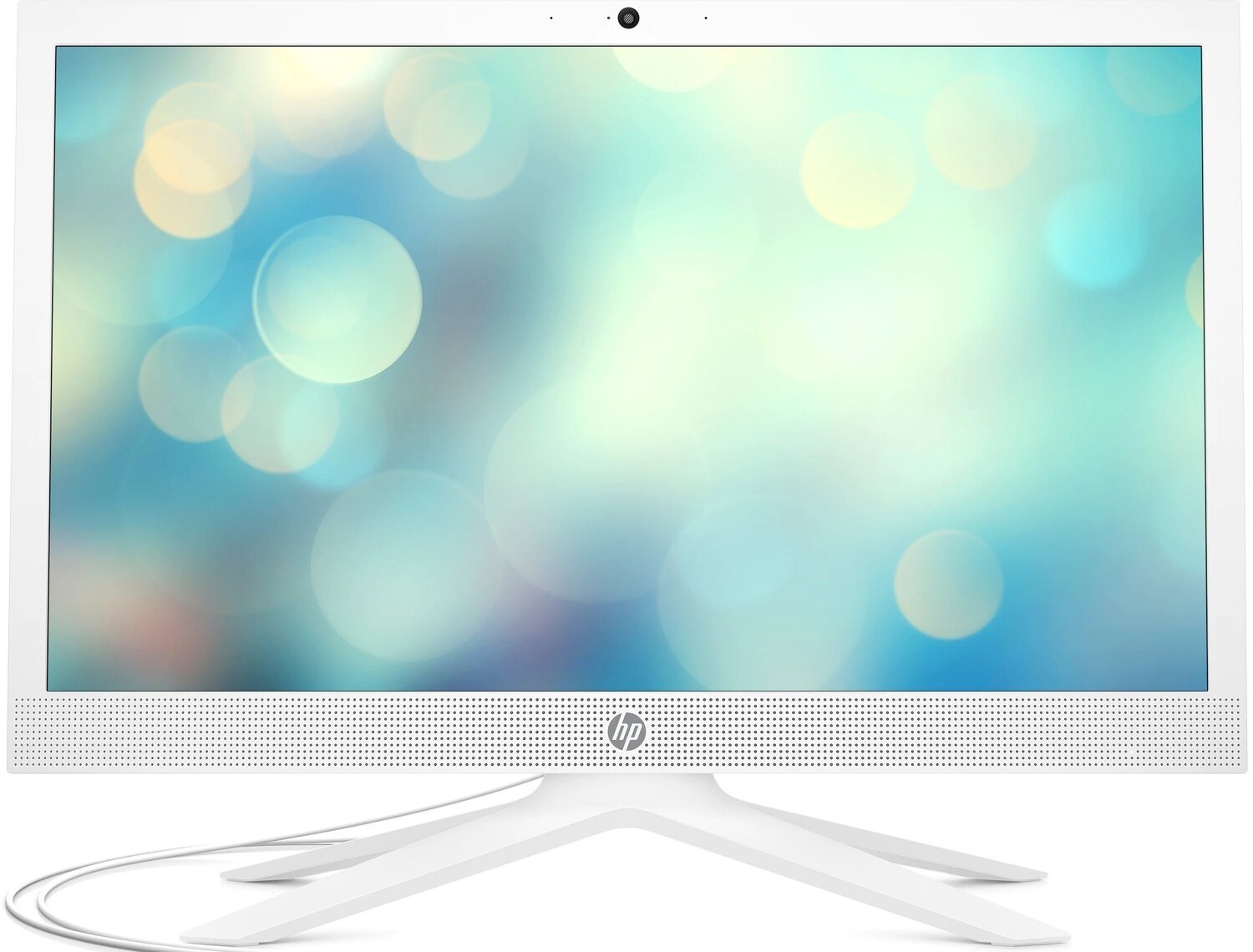 купить Моноблок HP All-in-One 21-b0007ur PC 20.7 FHD,Pentium Silver J5040,8GB,256GB PCIe,noODD,DOS,1yw,WiFI+BT,Web HD, White в Алматы