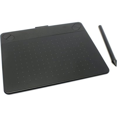 купить Графический планшет, Wacom, Intuos Photo Small Black (CTH-490PK-N), Разрешение 2540 lpi, Чувствительность к нажатию 1024, 4 программируемые клавиши, 2 клавиши на пере, Размер 210*169*11 мм, Чёрный в Алматы