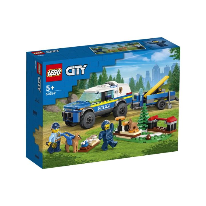 купить Lego 60369 Город Тренировка полицейских собак в Алматы