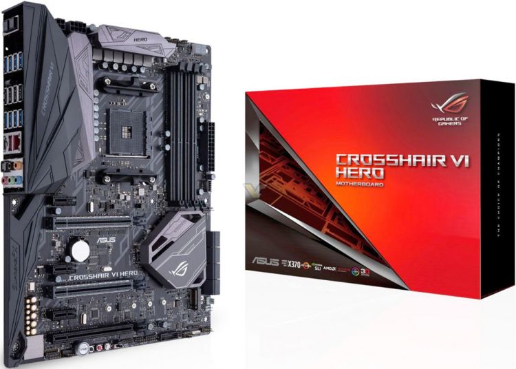 купить Геймерская Материнская плата ASUS CROSSHAIR VI HERO в Алматы
