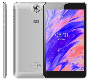 купить Планшетный компьютер Планшет BQ-7000G Charm Silver (7*, 1280*800, IPS, 4*1.3Ghz,  1+8Гб, 2800mAh, GP /  в Алматы