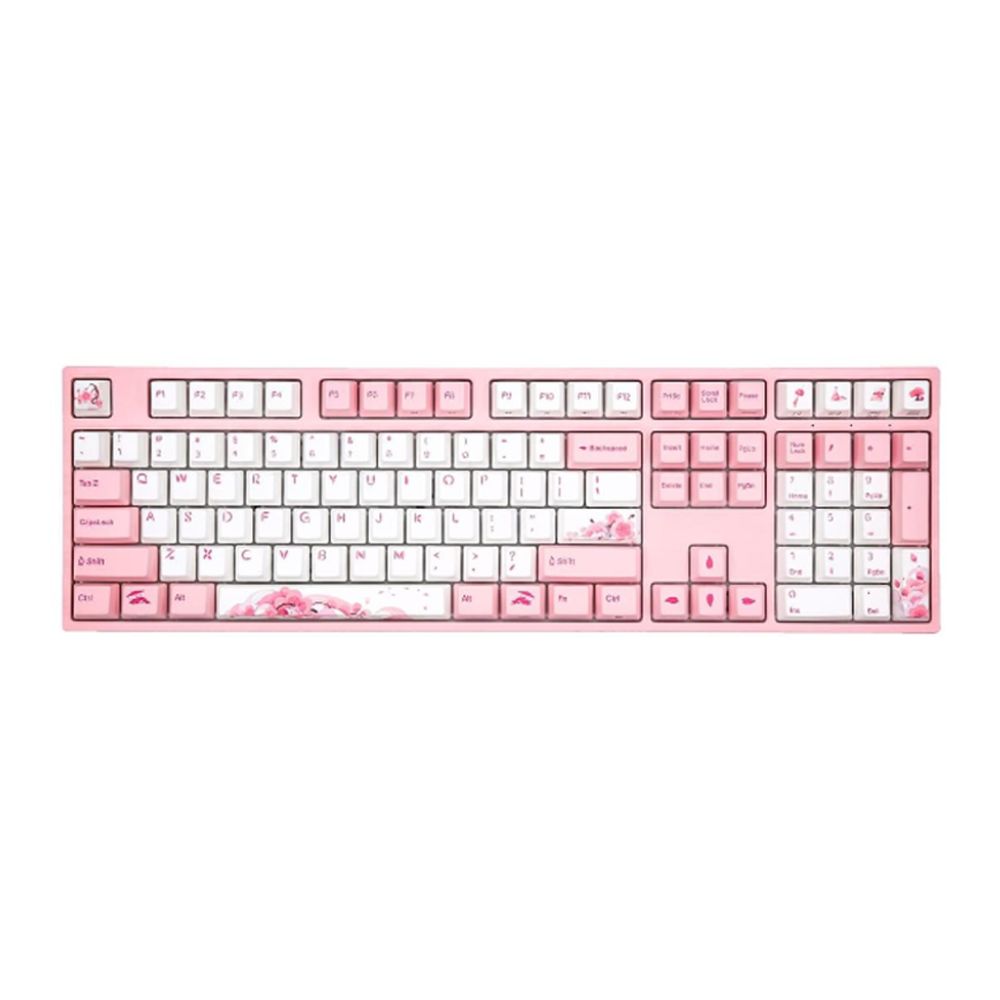 купить Клавиатура Varmilo Sakura R2 VPG108 Varmilo Mx Daisy-L&nbsp;A61A027F9A5A06A024 в Алматы