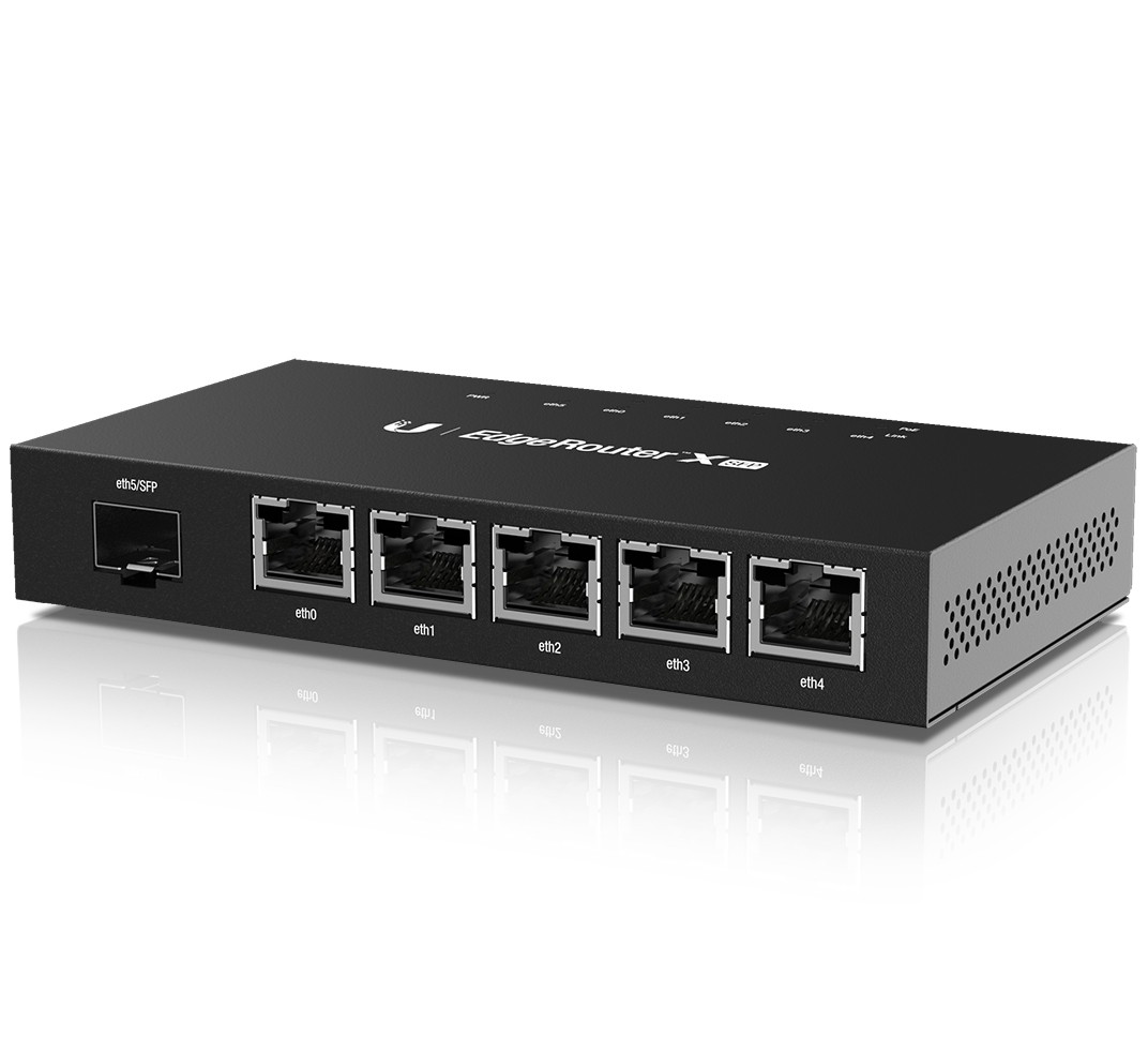 купить Маршрутизатор Ubiquiti  ER-X-EU EdgeRouter X PoE 5x10/100/1000Mbps в Алматы