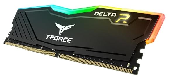 купить Оперативная память DDR4 PC-25600 (3200 MHz) 16Gb (8GB*2) TEAM DELTA RGB V2 <геймерская серия> в Алматы