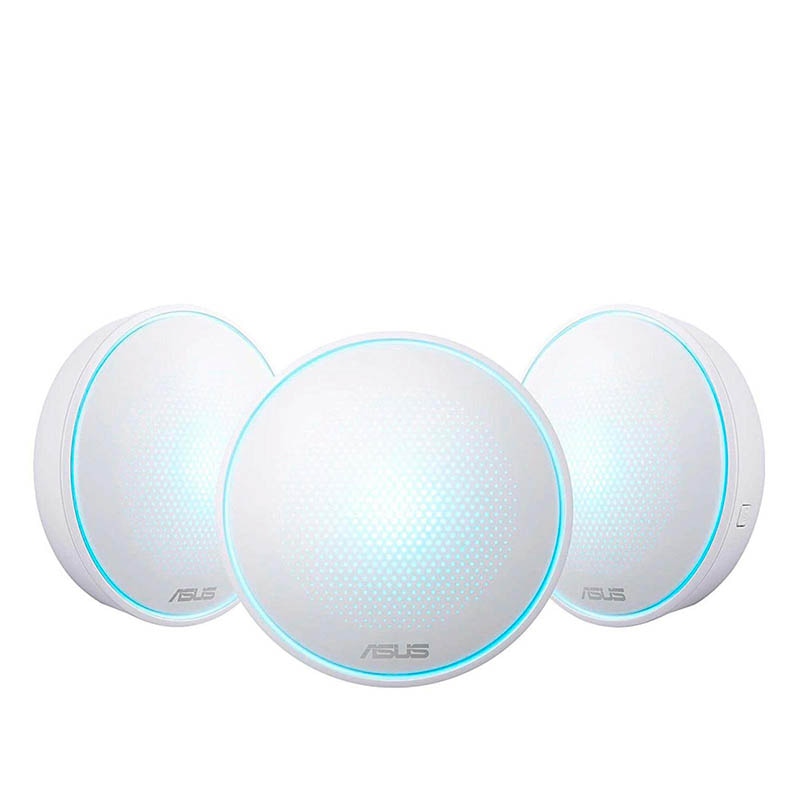 купить Трёхдиапазонная ячеистая система Wi-Fi ASUS AC2200 для больших домов: AiMesh, 3X Kit, 90IG04C0-BM0B10 в Алматы