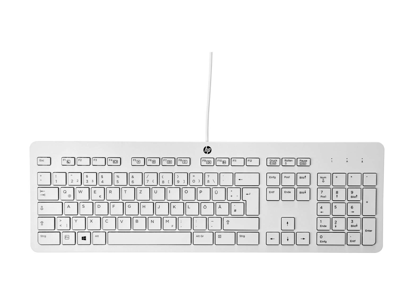 купить Клавиатура HP Z9H49AA, USB Business Slim, Grey в Алматы