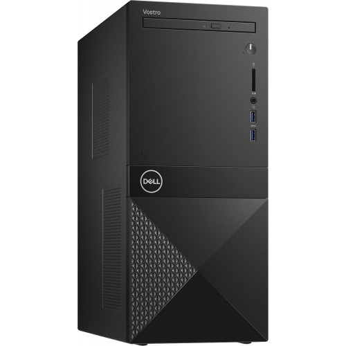 купить Компьютер Dell/Vostro 3670/MT/Core i3/9100/3,6 GHz/4 Gb/1000 Gb/DVD+/-RW/Graphics/UHD 630/256 Mb/Windows 10/Pro/64/WiFi+BT/KazKB в Алматы