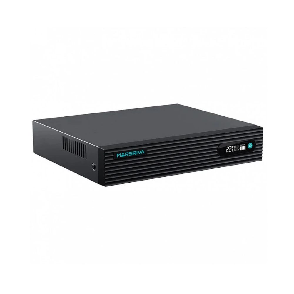 купить Мини-ИБП MARSRIVA KP9 Pro <Вход;  1*Gigabit PoE, 2*48В/53В, 1*14В/16В/19В/24В, 1*9В/12В, 7*12В, 1*5В (DC) Выход, с USB 5В/2А, 100Вт Макс., LiFePO4 3.2В/24000мАч> в Алматы