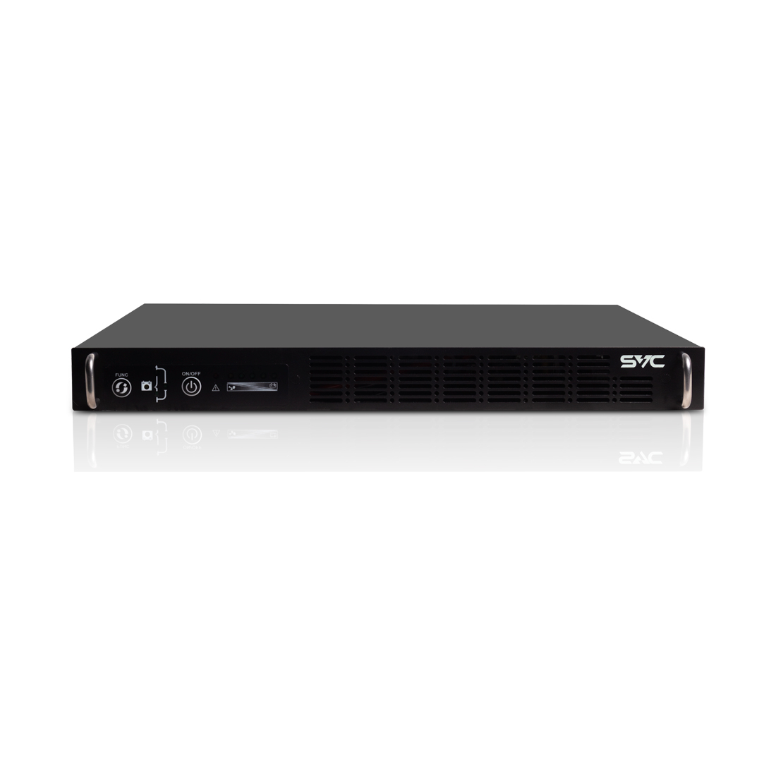 купить Источник бесперебойного питания, SVC, RTX-1KL-LCD, Мощность 1000ВА/800Вт, Стоечный 19** 1U, RTX-серия, On-Line, LEDRS-232 SMART, Диапазон работы AVR: 90-300В, Бат.: 24В/8Aч*1шт., Вентилятор: 4cм*2шт., 4 вых   клеммная колодка, Чёрный в Алматы