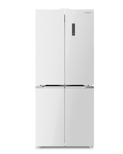 купить ХОЛОДИЛЬНИК SKYWORTH SRM-420CBG SIDE BY SIDE, WHITE GLASS в Алматы