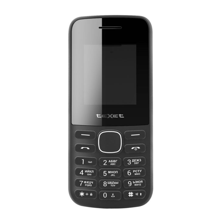 купить Мобильный телефон Texet TM-117 черный в Алматы