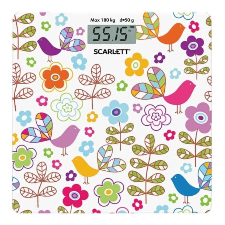 купить Напольные электронные весы  Scarlett SC-BS33E026 в Алматы