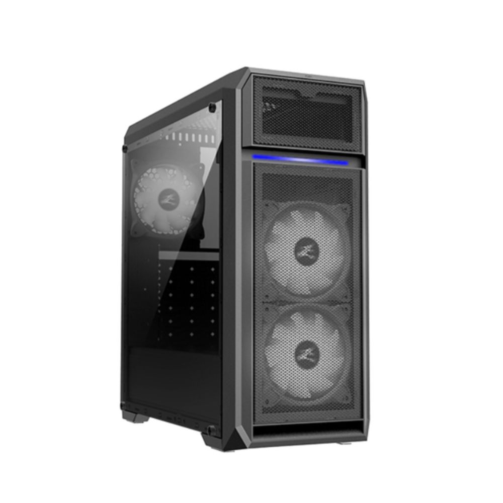 Купить Корпус Zalman N5 OF, Midi Tower, ATX, Black, 2x3.5*/6x2.5*, 2xUSB2.0, USB3.0 в Алматы